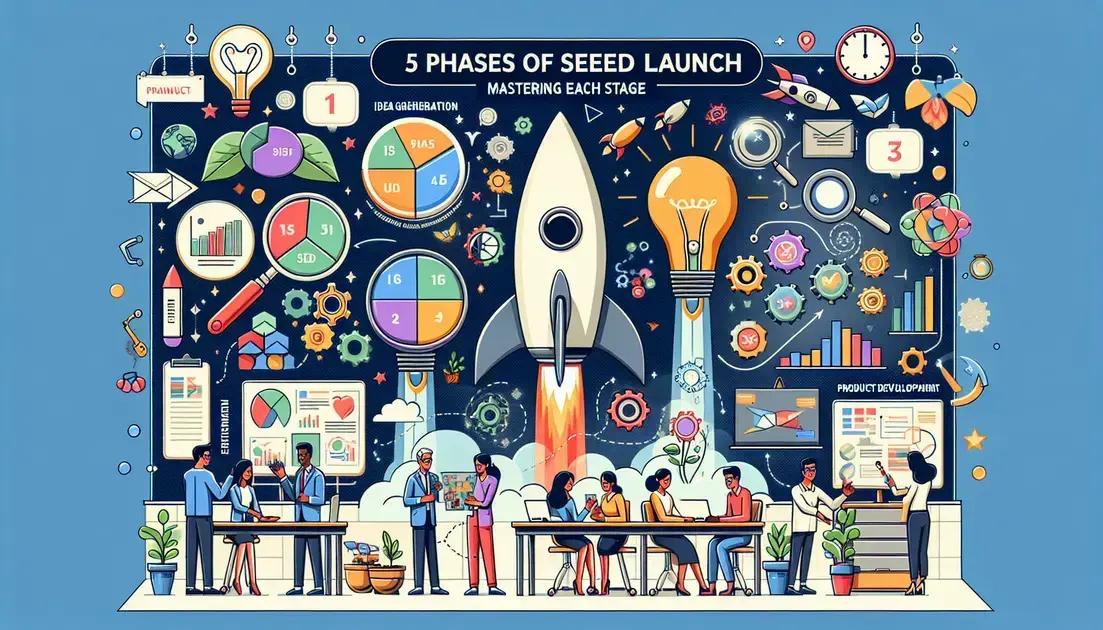 5 Fases do Lançamento Semente: Domine Cada Etapa